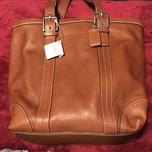 Brand new Coach brown tote